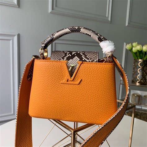 louis vuitton capucines orange|Louis Vuitton capucines fashionphile.